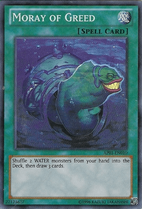 Moray of Greed [AP01-EN010] Super Rare - Josh's Cards