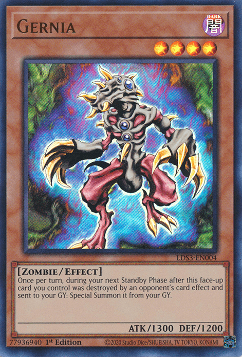 Gernia [LDS3-EN004] Ultra Rare - Josh's Cards