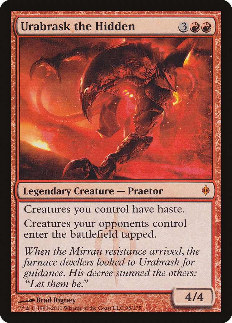 Urabrask the Hidden (NPH-098) - New Phyrexia Foil