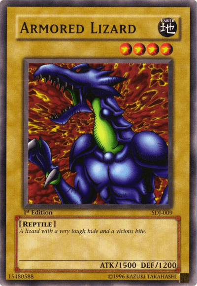 Armored Lizard [SDJ-009] Common - Josh's Cards