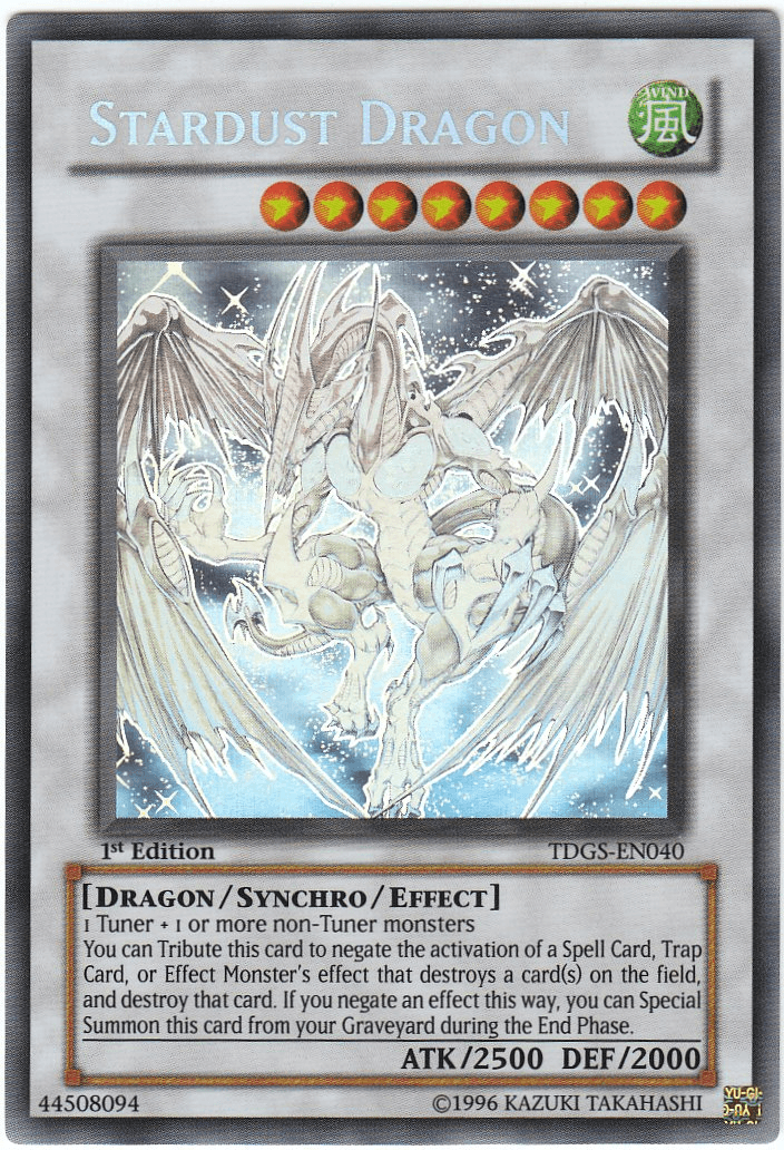 Stardust Dragon (Ghost) [TDGS-EN040] Ghost Rare - Josh's Cards