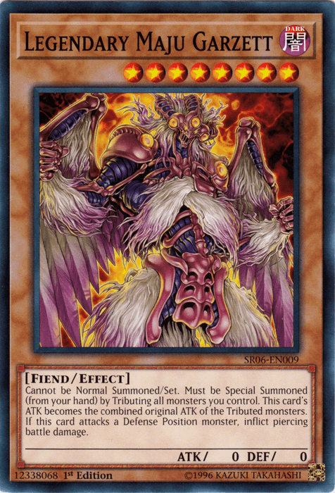 Legendary Maju Garzett [SR06-EN009] Common - Josh's Cards