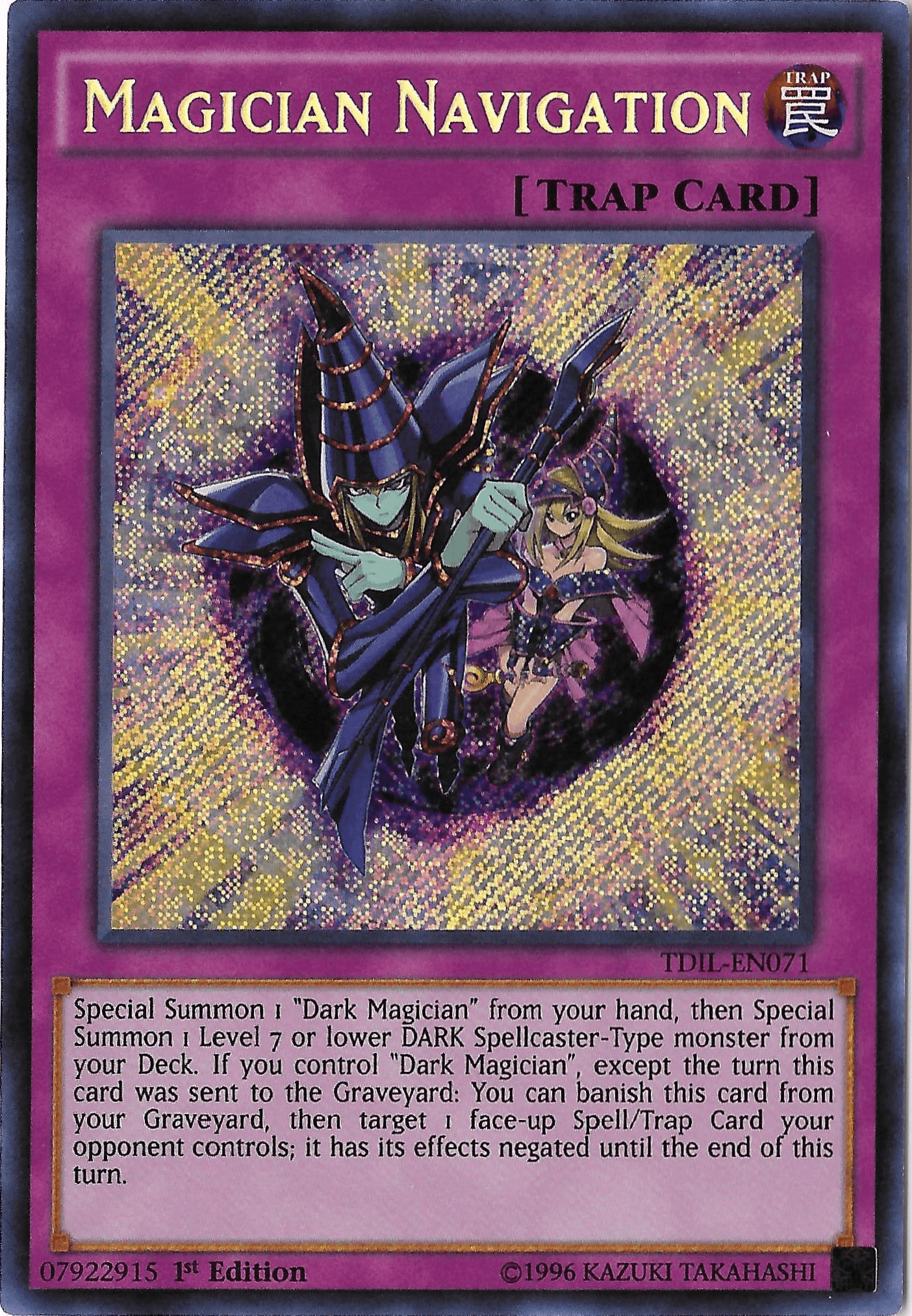 Magician Navigation [TDIL-EN071] Secret Rare - Josh's Cards