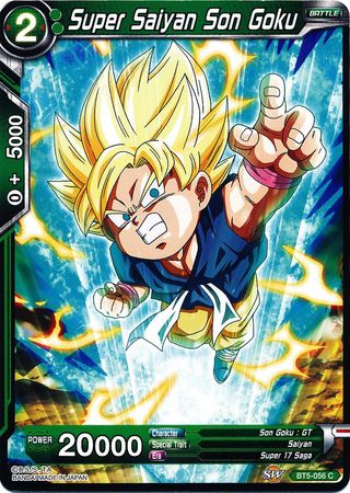 Super Saiyan Son Goku (Green) (BT5-056) [Miraculous Revival] Parallel Foil