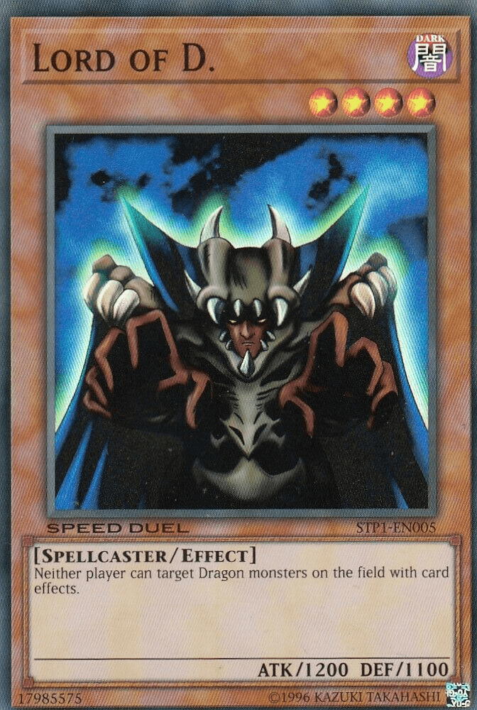 Lord of D. [STP1-EN005] Super Rare - Josh's Cards