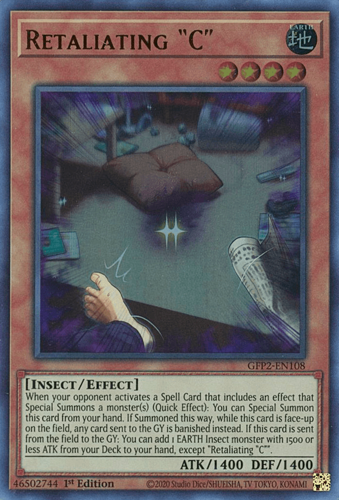 Retaliating C [GFP2-EN108] Ultra Rare - Josh's Cards