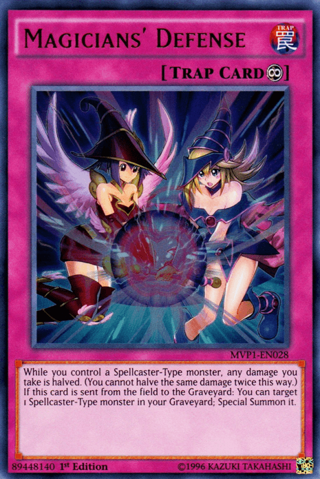 Magicians' Defense [MVP1-EN028] Ultra Rare - Josh's Cards