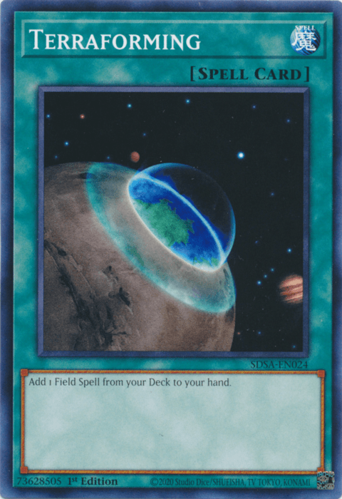 Terraforming [SDSA-EN024] Common - Josh's Cards