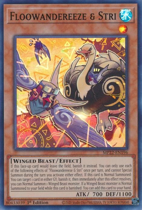 Floowandereeze & Stri [MP22-EN196] Super Rare - Josh's Cards