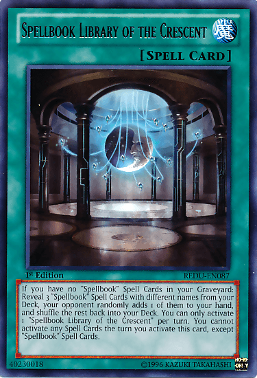 Spellbook Library of the Crescent [REDU-EN087] Rare - Josh's Cards