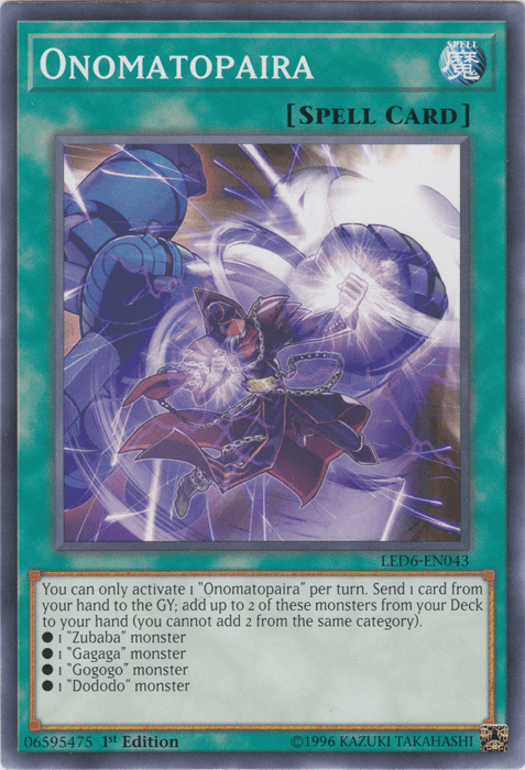 Onomatopaira [LED6-EN043] Common - Josh's Cards