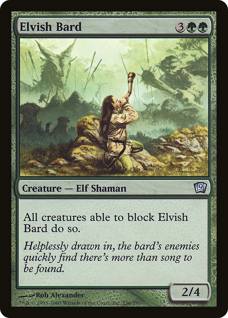 Elvish Bard [Ninth Edition] Foil