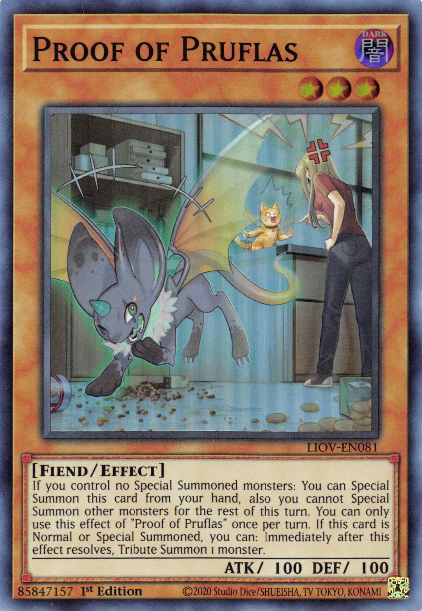 Proof of Pruflas [LIOV-EN081] Super Rare - Josh's Cards
