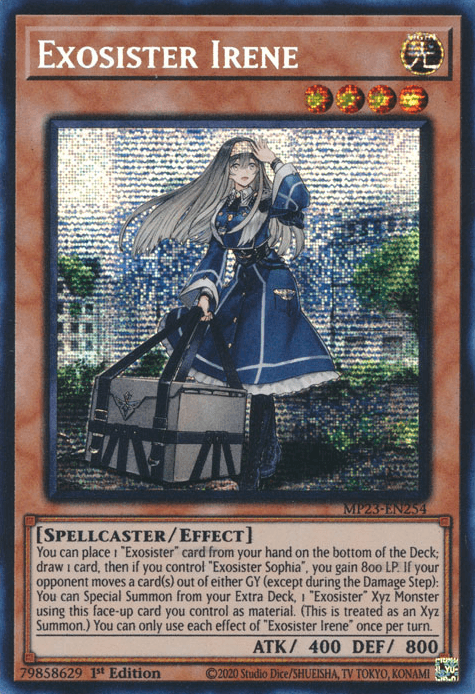 Exosister Irene [MP23-EN254] Prismatic Secret Rare - Josh's Cards
