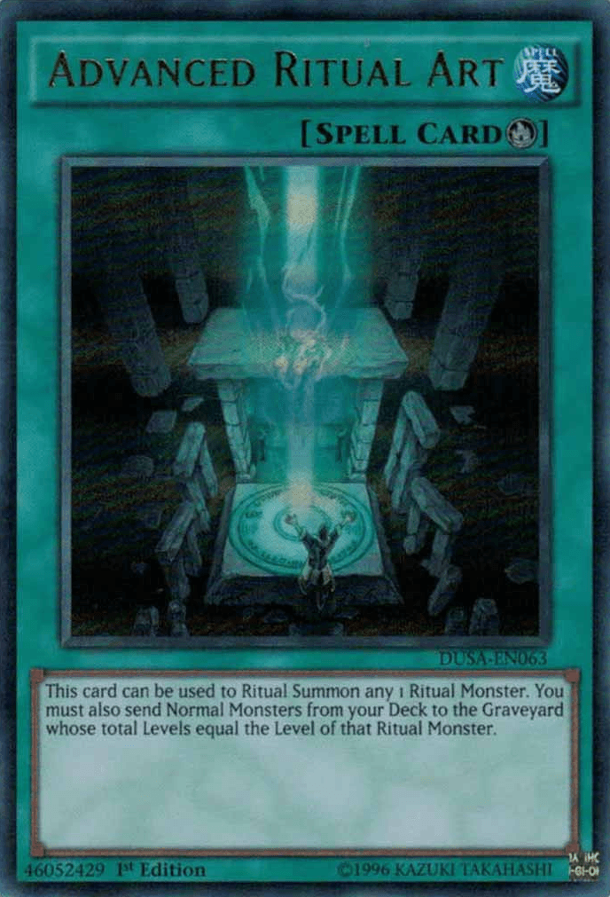 Advanced Ritual Art [DUSA-EN063] Ultra Rare - Josh's Cards