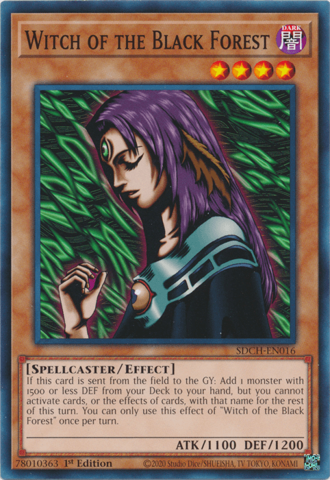 Witch of the Black Forest [SDCH-EN016] Common - Josh's Cards