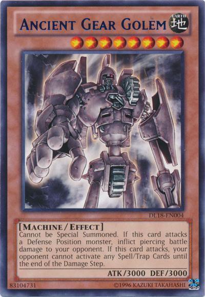 Ancient Gear Golem (Red) [DL18-EN004] Rare - Josh's Cards