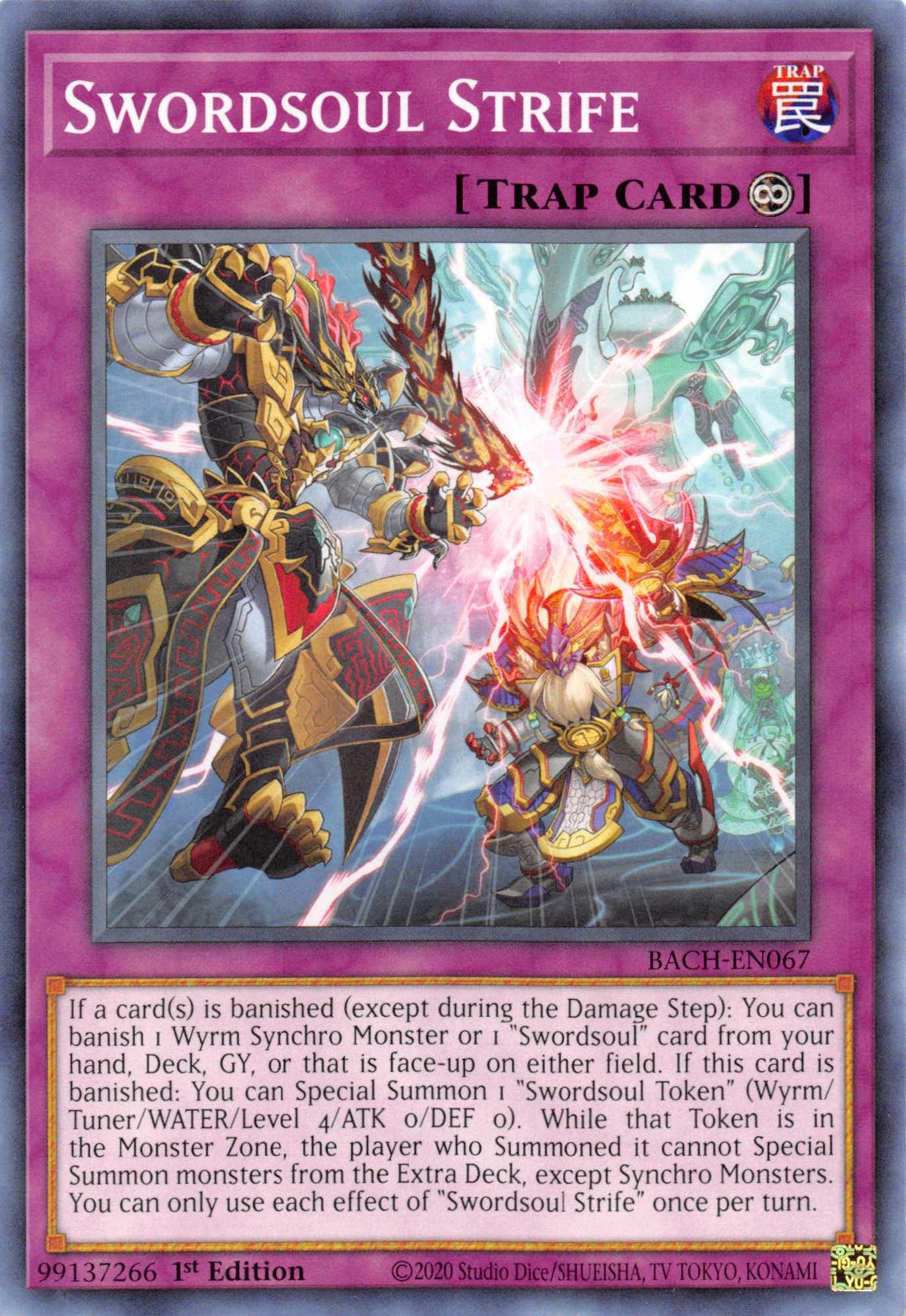 Swordsoul Strife [BACH-EN067] Common - Josh's Cards