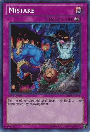 Mistake [SHSP-EN076] Secret Rare - Josh's Cards