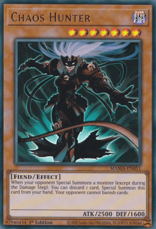 Chaos Hunter [MAMA-EN051] Ultra Rare - Josh's Cards