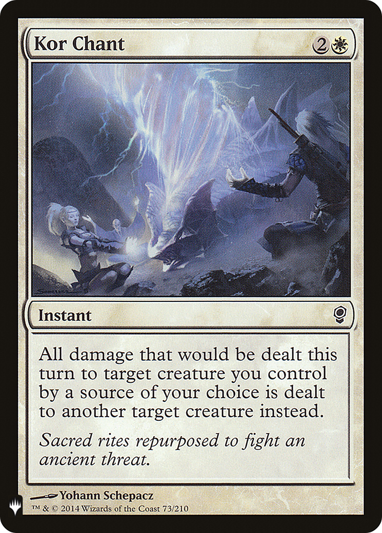Kor Chant (LIST-CNS-73) - The List