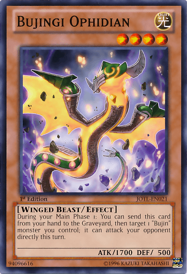 Bujingi Ophidian [JOTL-EN021] Common - Josh's Cards