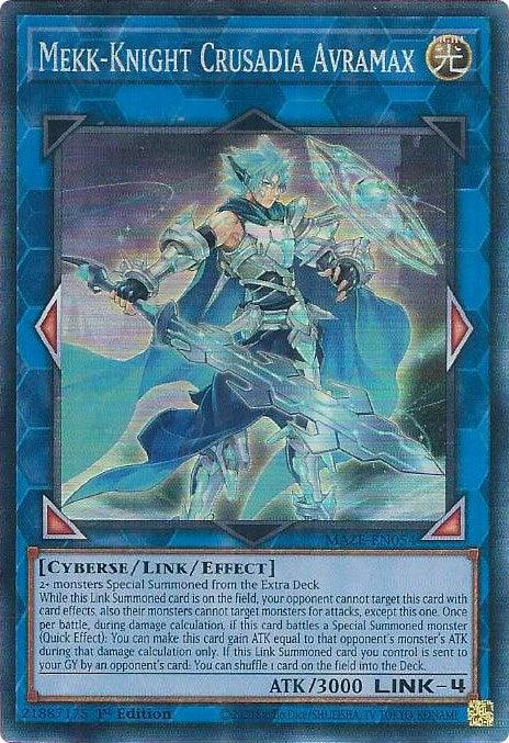Mekk-Knight Crusadia Avramax [MAZE-EN054] Collector's Rare - Josh's Cards