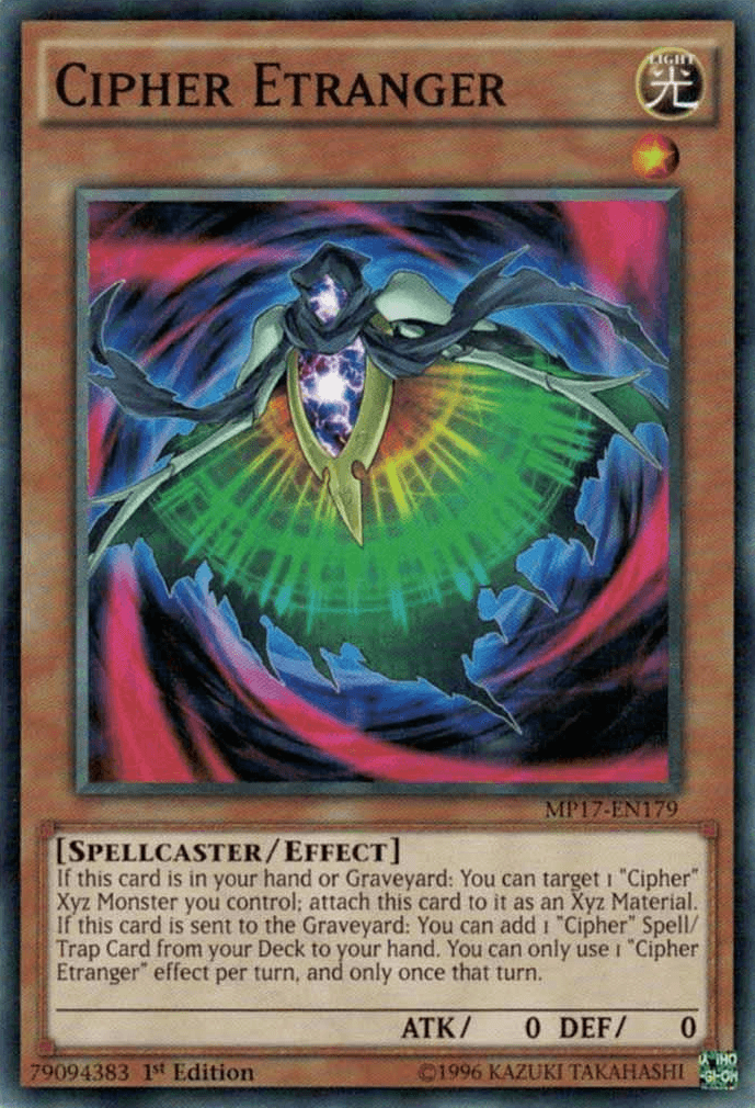 Cipher Etranger [MP17-EN179] Common - Josh's Cards