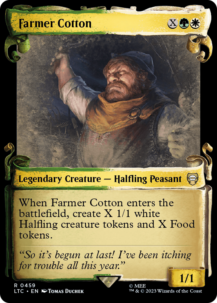 Farmer Cotton (LTC-459) - Tales of Middle-earth Commander: (Showcase)