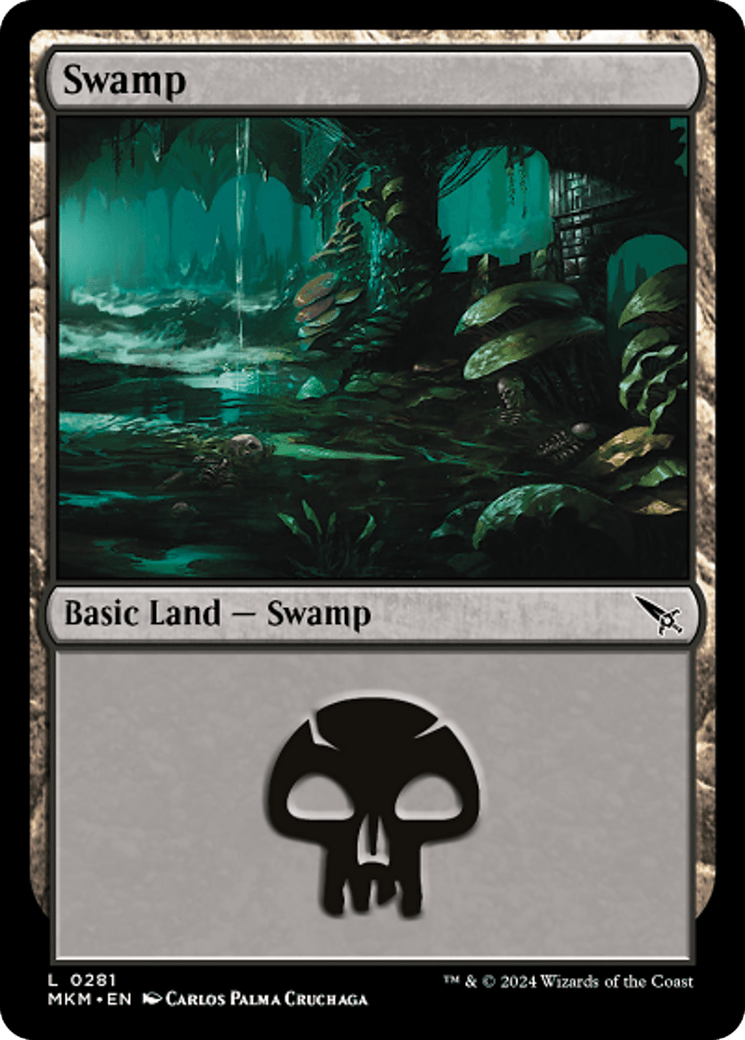 Swamp (0281) [Murders at Karlov Manor] - Josh's Cards