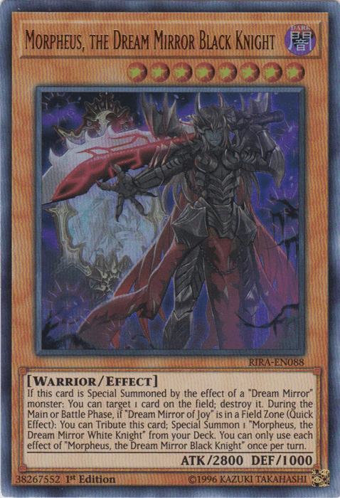 Morpheus, the Dream Mirror Black Knight [RIRA-EN088] Ultra Rare - Josh's Cards