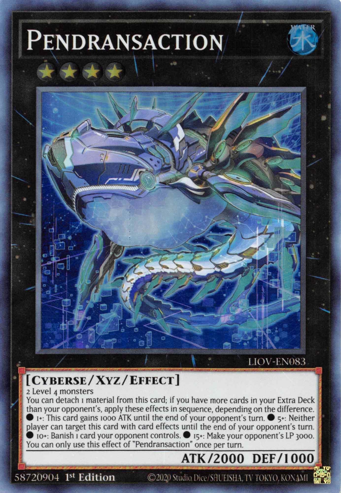 Pendransaction [LIOV-EN083] Super Rare - Josh's Cards