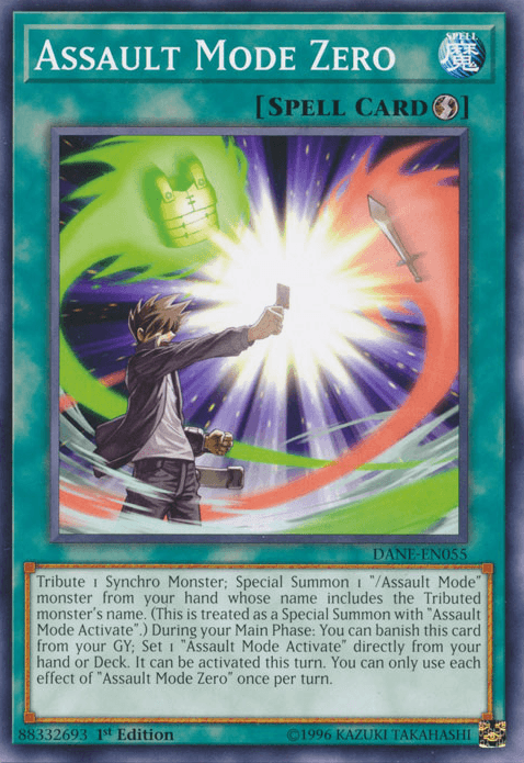Assault Mode Zero [DANE-EN055] Common - Josh's Cards