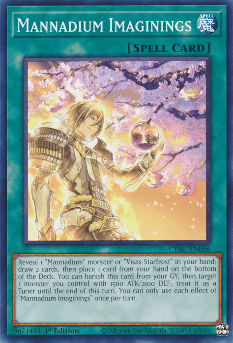 Mannadium Imaginings [CYAC-EN056] Common - Josh's Cards
