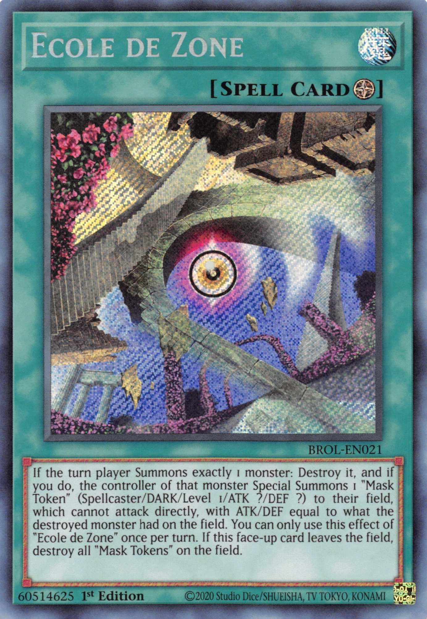 Ecole de Zone [BROL-EN021] Secret Rare - Josh's Cards