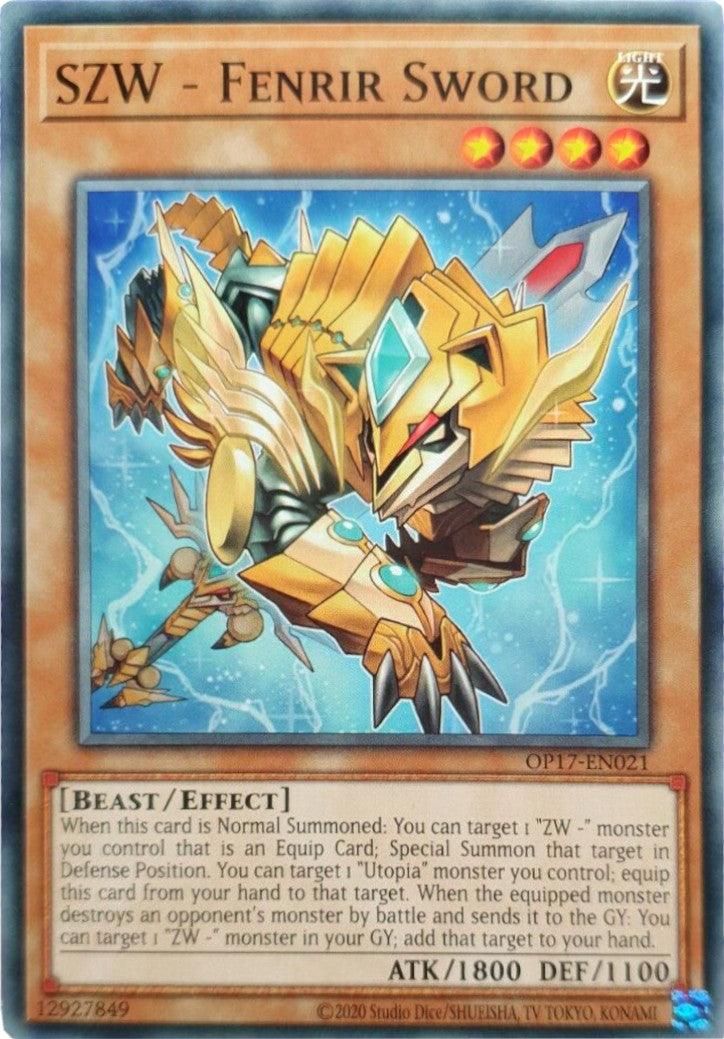 SZW - Fenrir Sword [OP17-EN021] Common - Josh's Cards