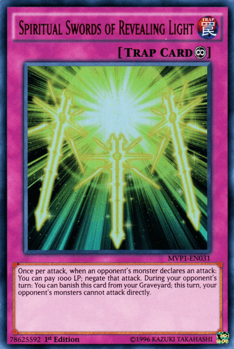 Spiritual Swords of Revealing Light [MVP1-EN031] Ultra Rare - Josh's Cards