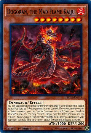 Dogoran, the Mad Flame Kaiju [SDSB-EN015] Common - Josh's Cards