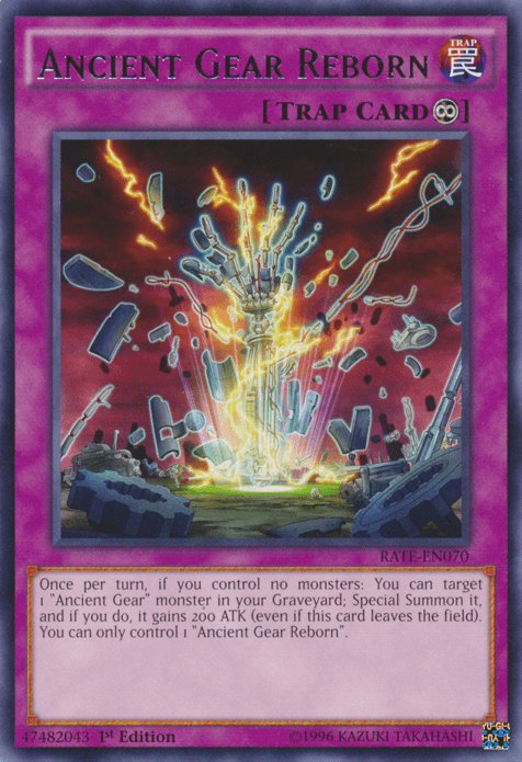 Ancient Gear Reborn [RATE-EN070] Rare - Josh's Cards