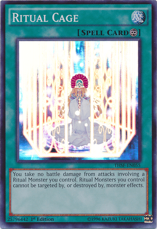 Ritual Cage [THSF-EN055] Super Rare - Josh's Cards