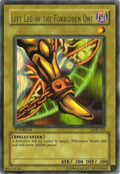 Left Leg of the Forbidden One [LOB-121] Ultra Rare - Josh's Cards