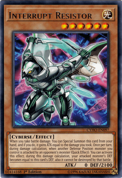 Interrupt Resistor [CYHO-EN097] Rare - Josh's Cards