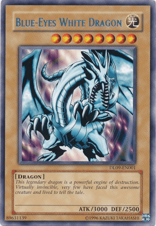Blue-Eyes White Dragon (Silver) [DL09-EN001] Rare - Josh's Cards