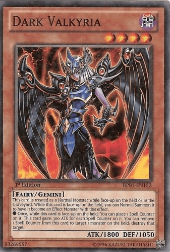 Dark Valkyria [BP01-EN152] Starfoil Rare - Josh's Cards