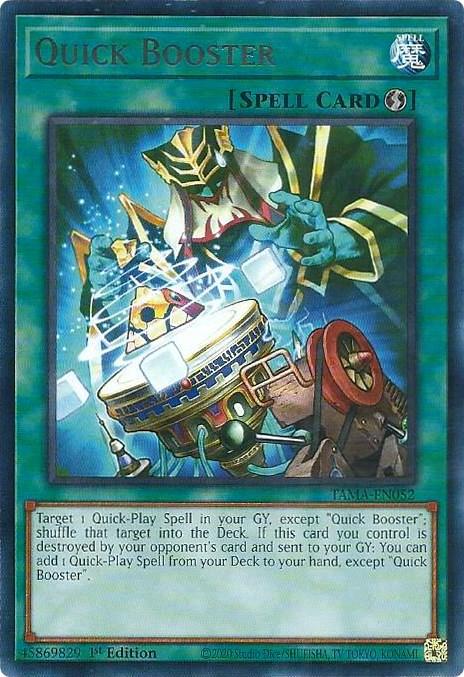 Quick Booster [TAMA-EN052] Rare - Josh's Cards