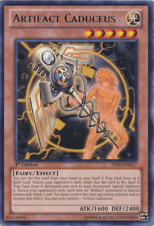 Artifact Caduceus [PRIO-EN017] Rare - Josh's Cards