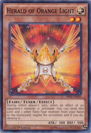 Herald of Orange Light [BP03-EN050] Common - Josh's Cards