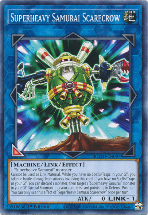 Superheavy Samurai Scarecrow [ROTD-EN097] Common - Josh's Cards
