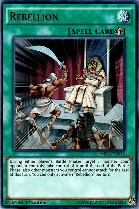 Rebellion [MIL1-EN013] Ultra Rare - Josh's Cards