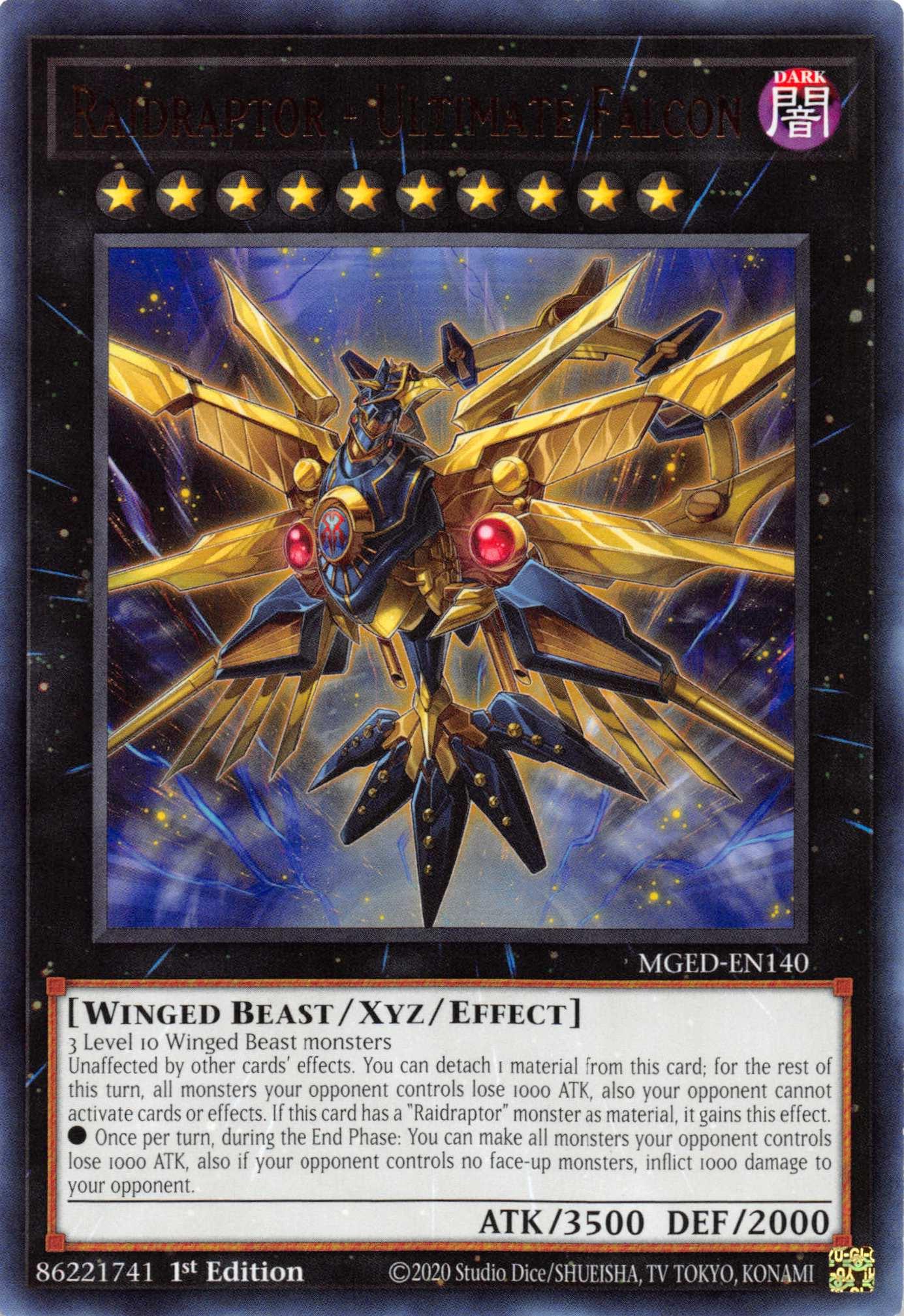Raidraptor - Ultimate Falcon [MGED-EN140] Rare - Josh's Cards
